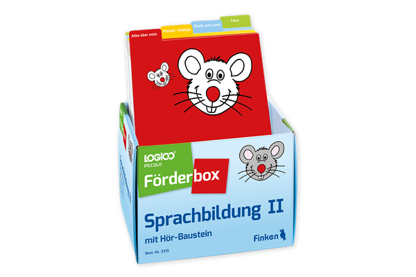 Logico Förderbox  Piccolo  - Sprachbildung II mit Hör-Baustein