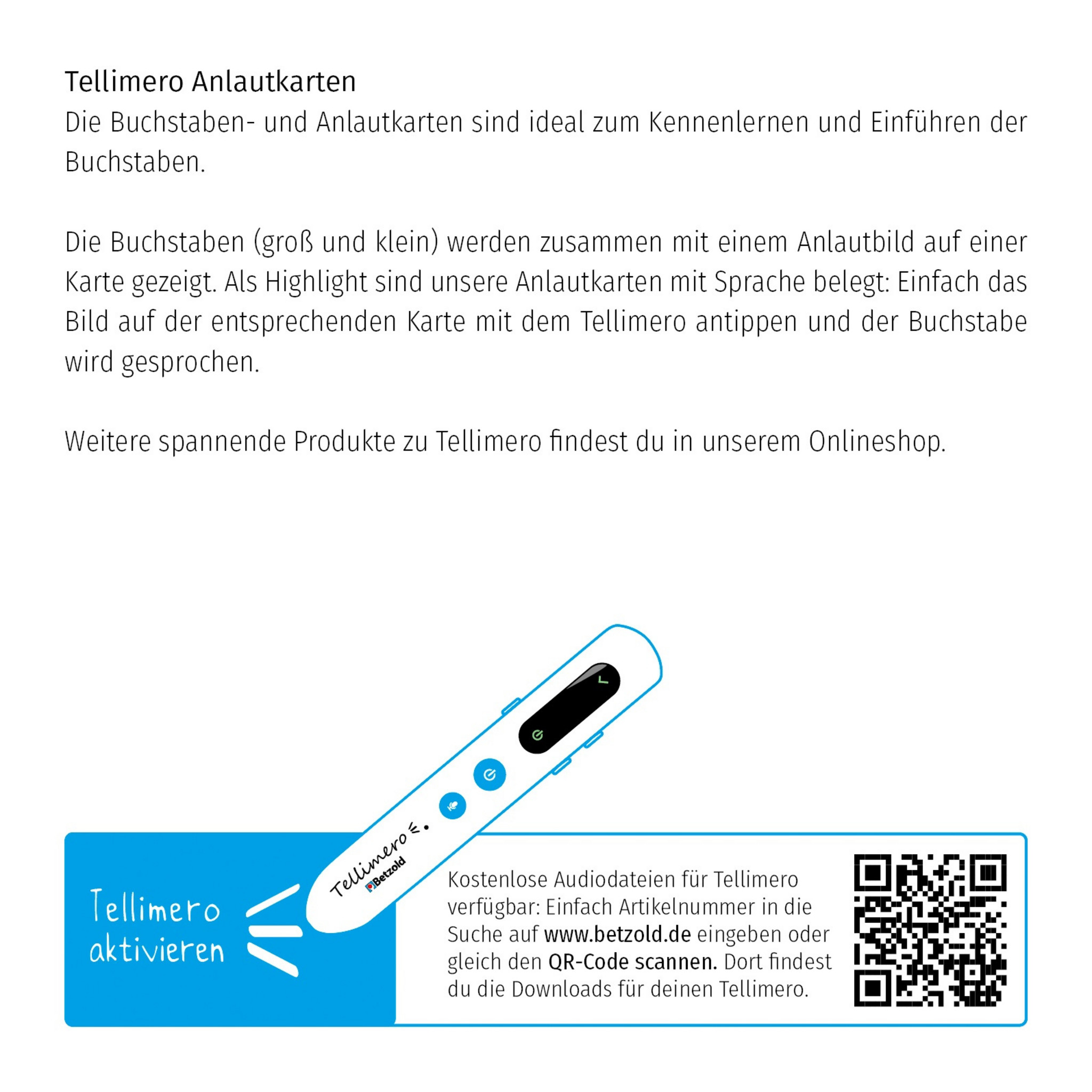 Tellimero EDU Anlautkarten