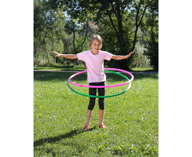 Hula-Hoop Reifen Regenbogen-Set 80 cm