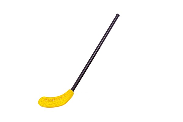 Unihockey-Stock, 80 cm, gelbe Schaufel