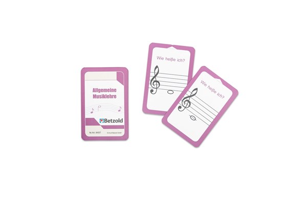 Spielkarten - Allgemeine Musiklehre