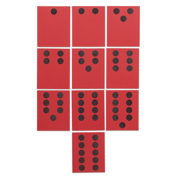 Fühl- und Tastplatten - Mengenpunkte ohne Box