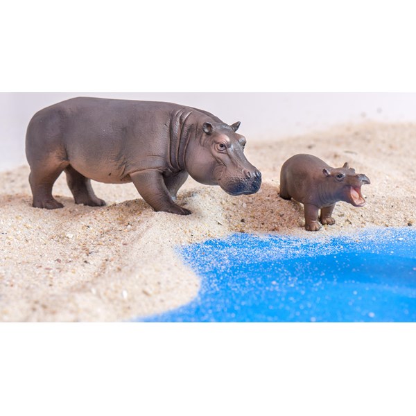 Afrikanische Tiere, Savanne, 18 Teile