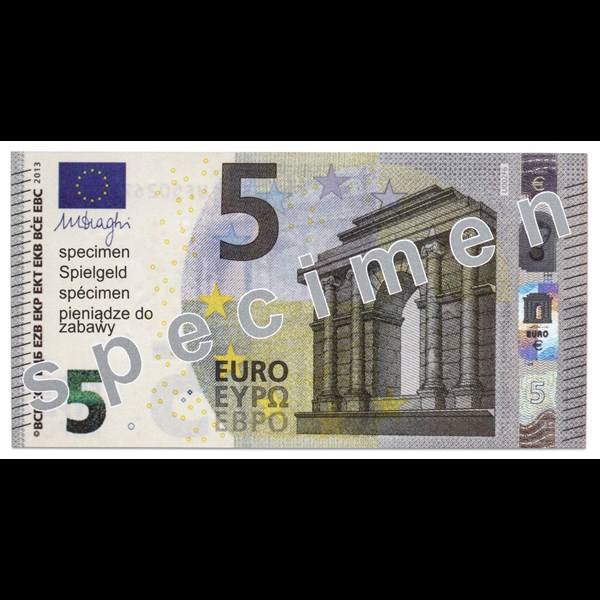 Eurogeld-Kasse mit 130 Scheinen und 160 Münzen