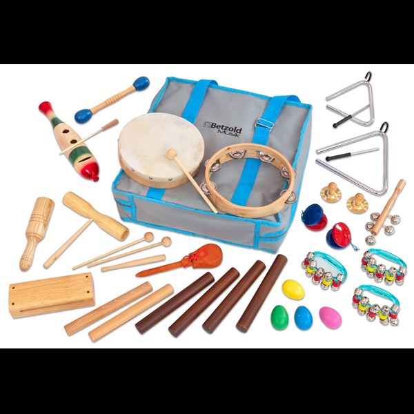 Rhythmik-Tasche mit 26 Instrumenten