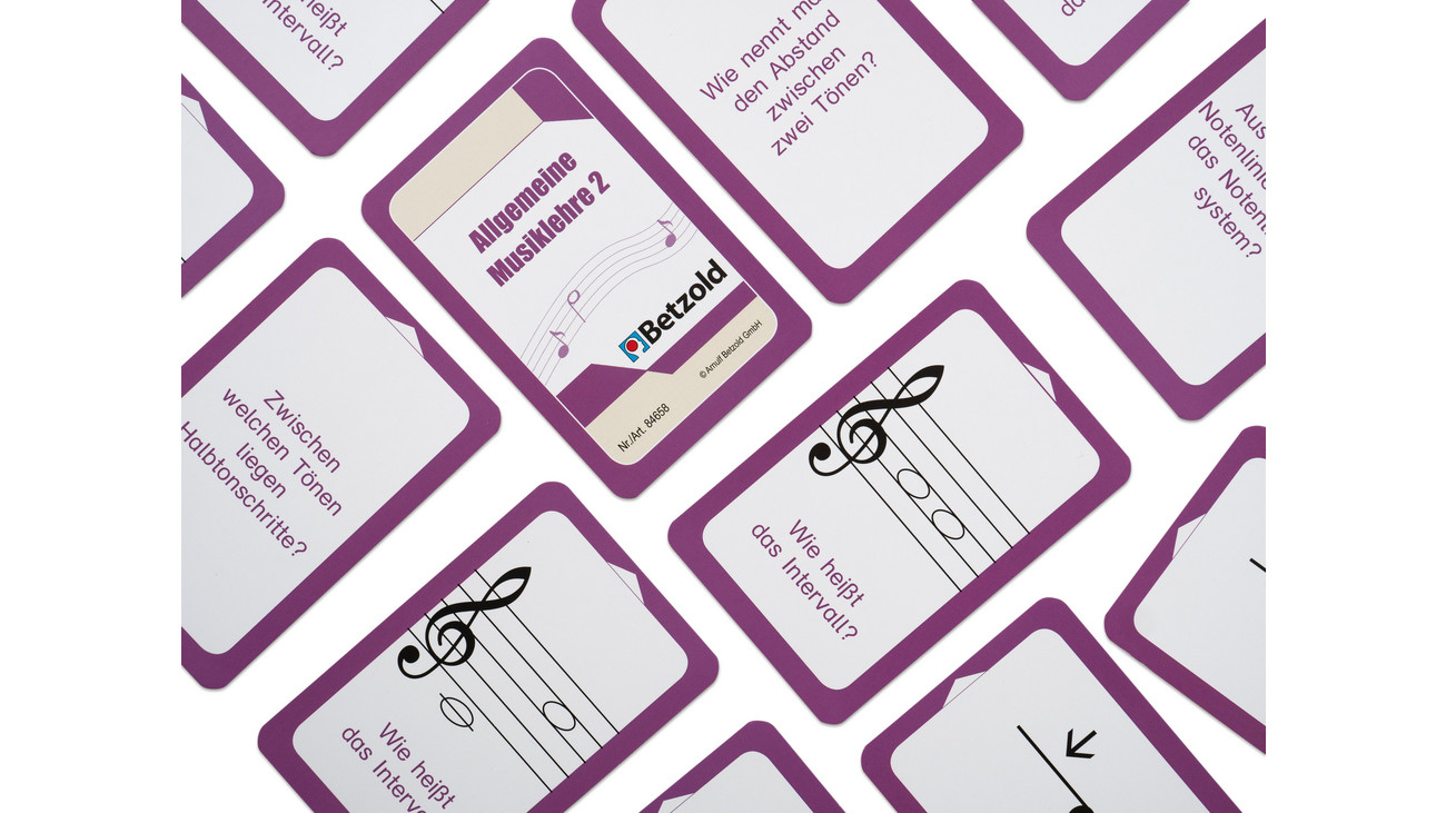 Musiklehre 2 - Kartensatz für den Magischen