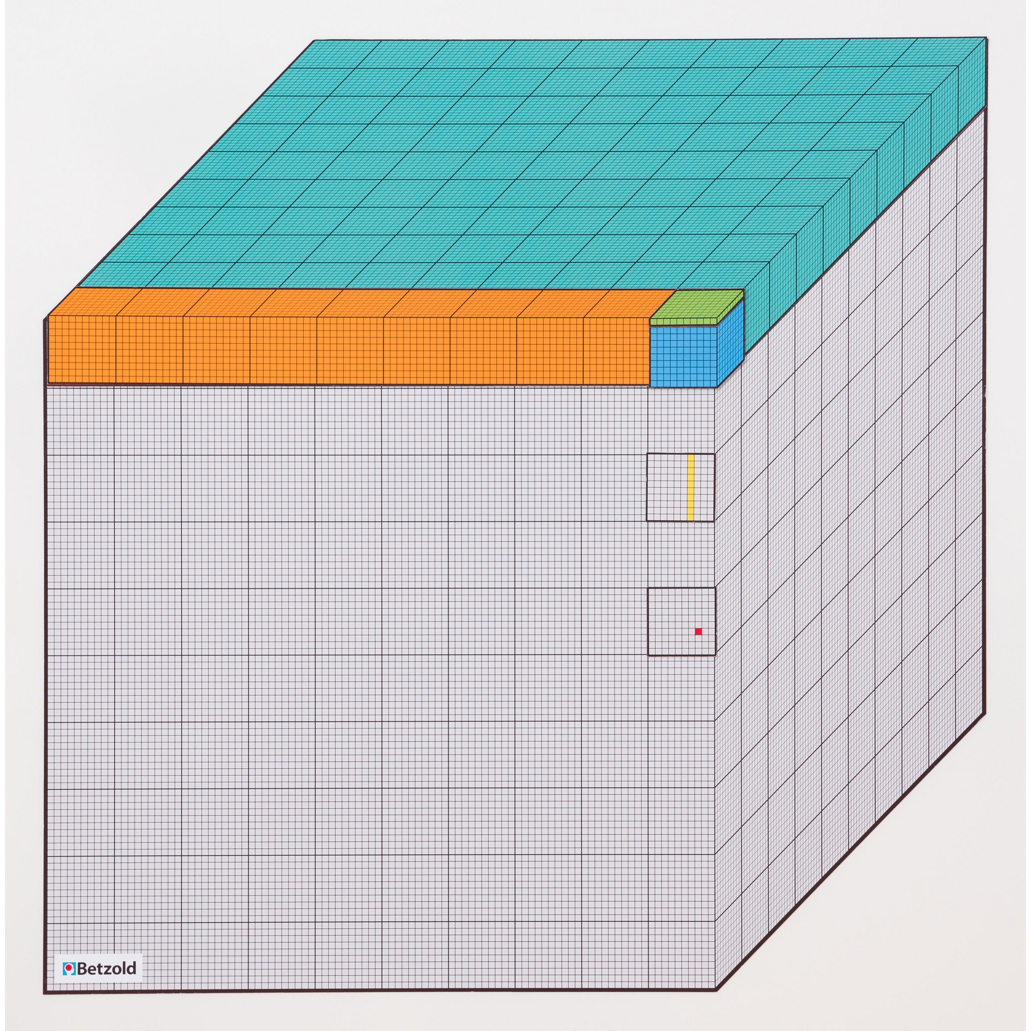 Die Million - magnetisches Tafelmodell