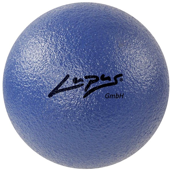 Schaumball mit Elefantenhaut - blau - Ø 16 cm