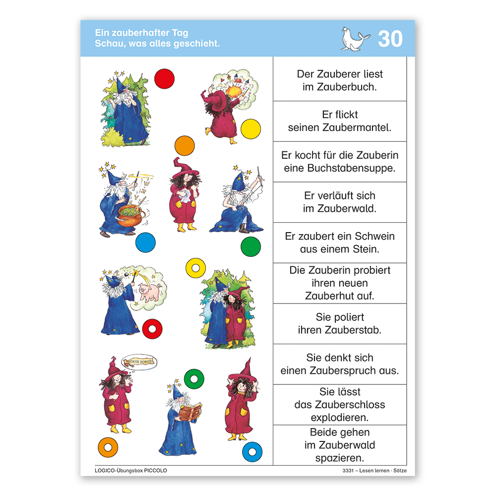 Logico Übungsbox Piccolo - Lesen lernen
