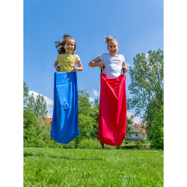 Hüpfsack Junior blau, 60 cm hoch