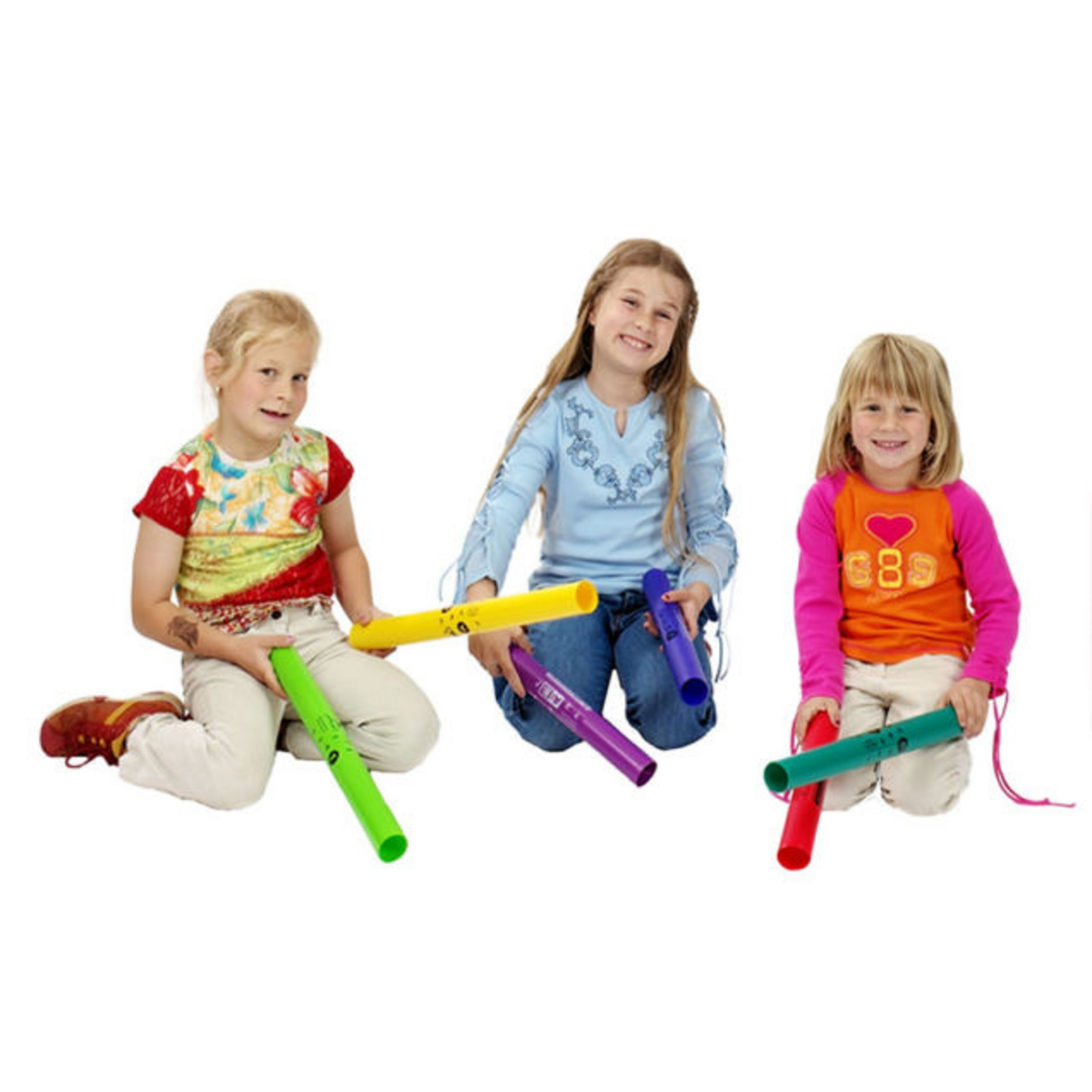 Boomwhackers, pentatonisch, Set 6