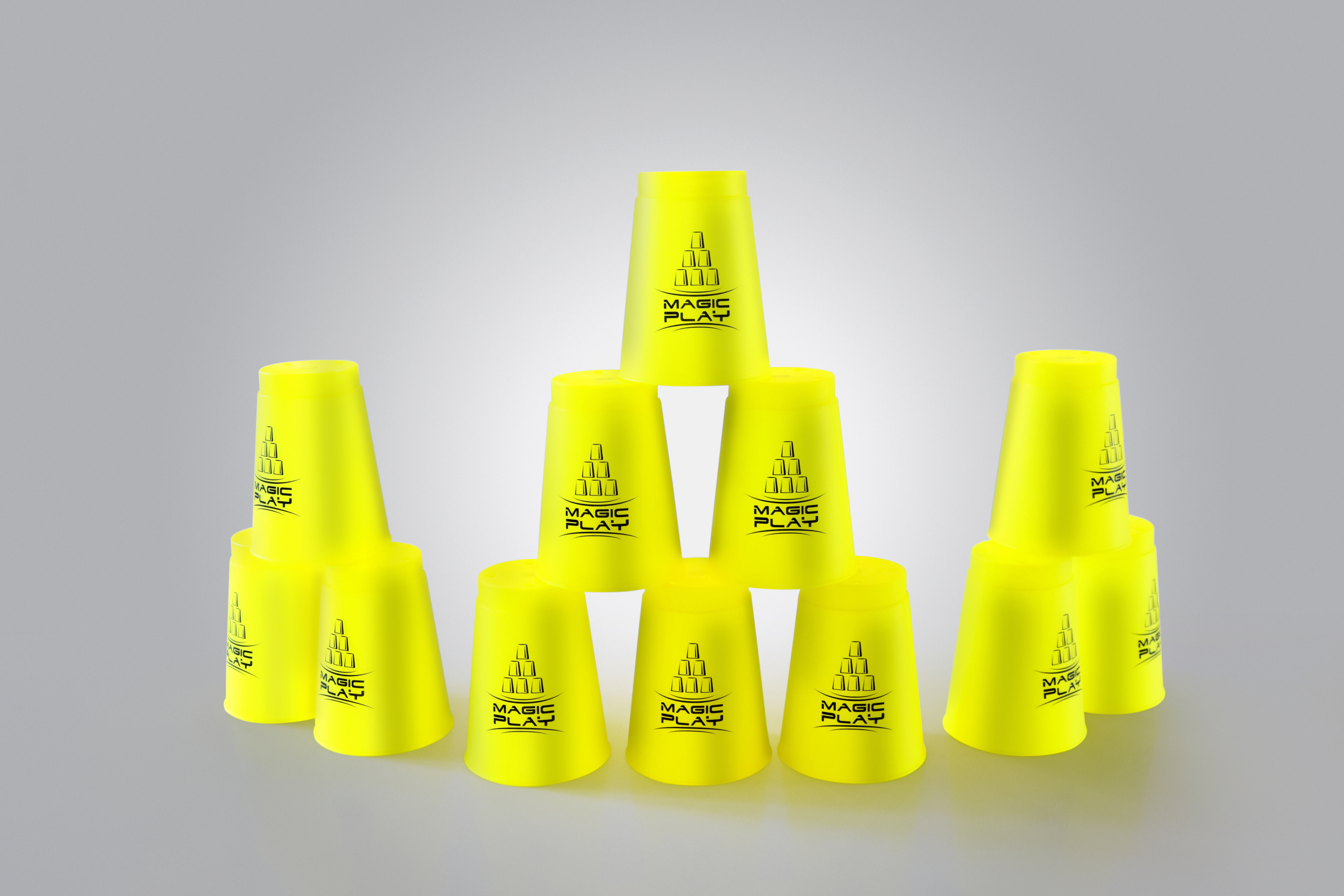 Becherset „NEON-GELB“