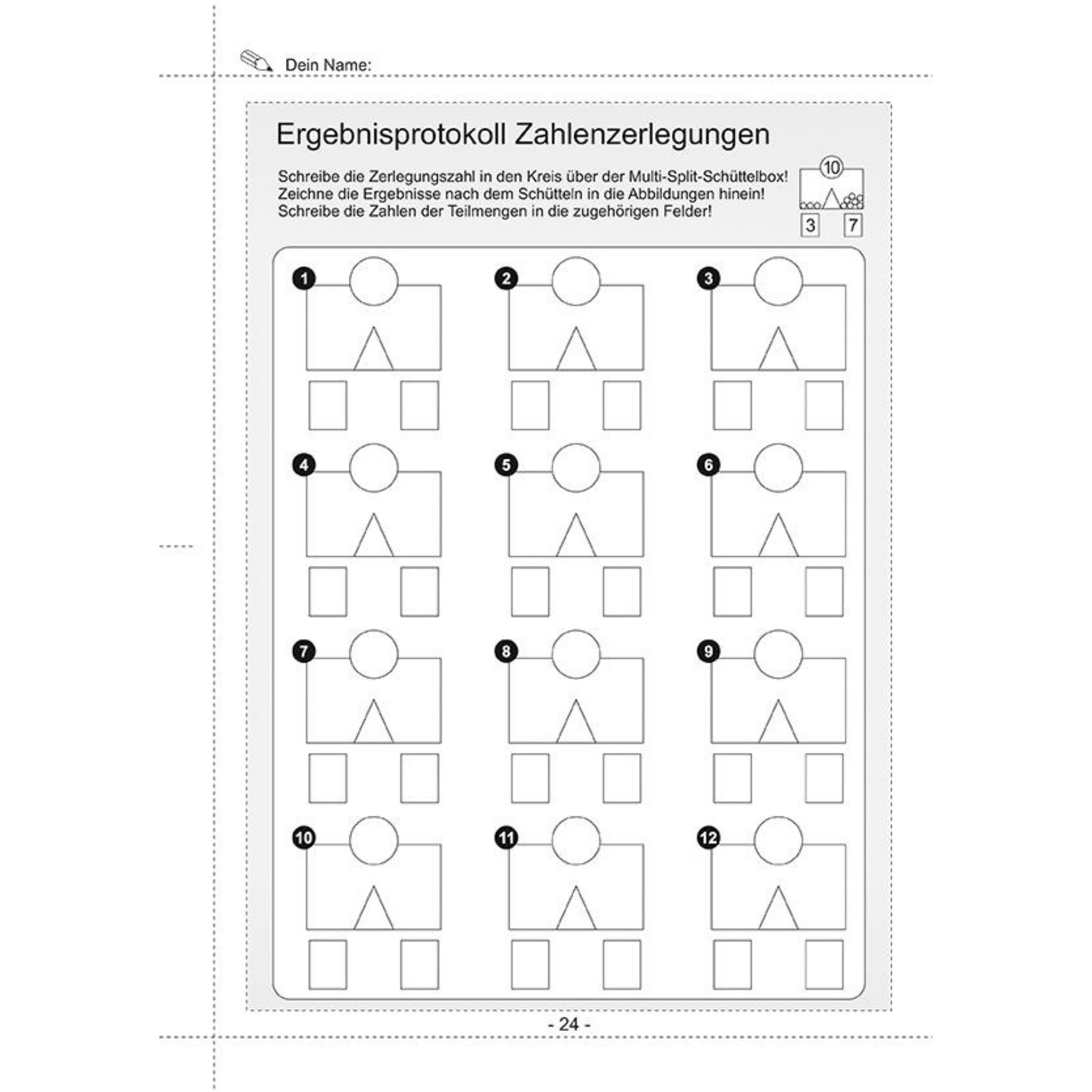 Kopiervorlagen Multi-Split