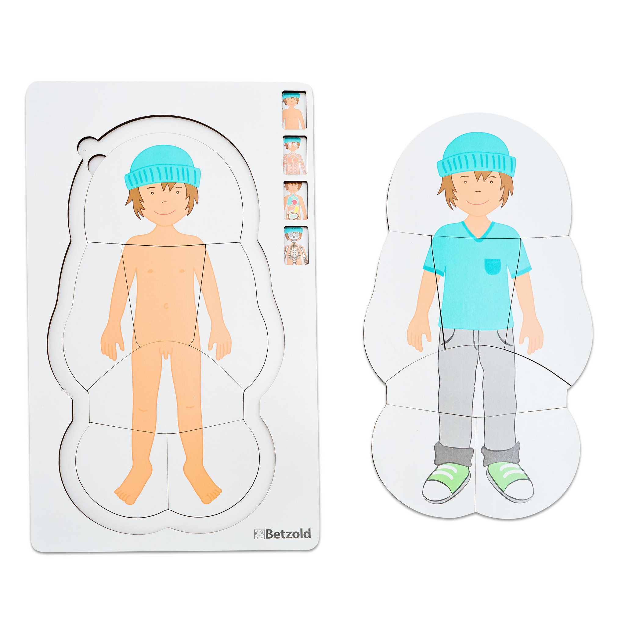 Betzold Lagenpuzzle „Anatomie“ Junge
