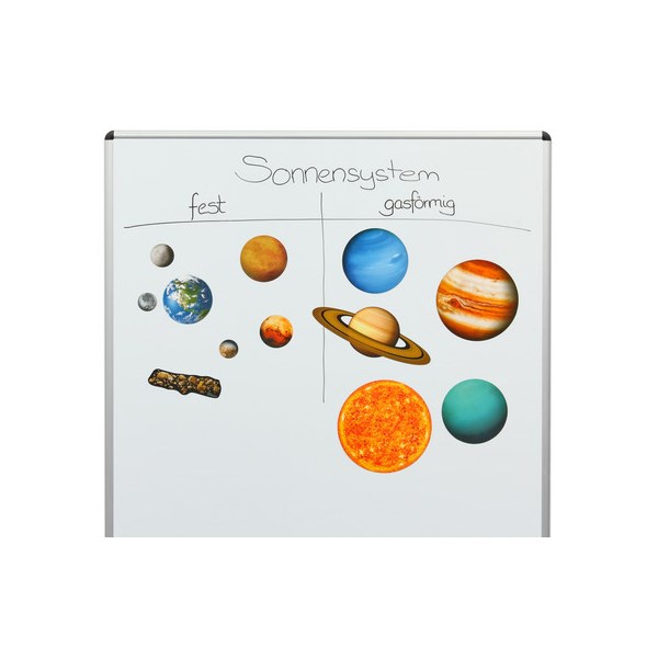 Magnetisches Solar-System für die Tafel