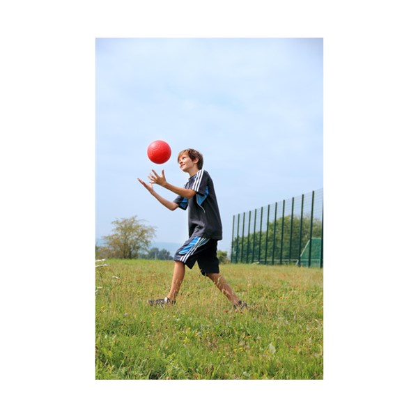 Soft-Fußball 20 cm rot