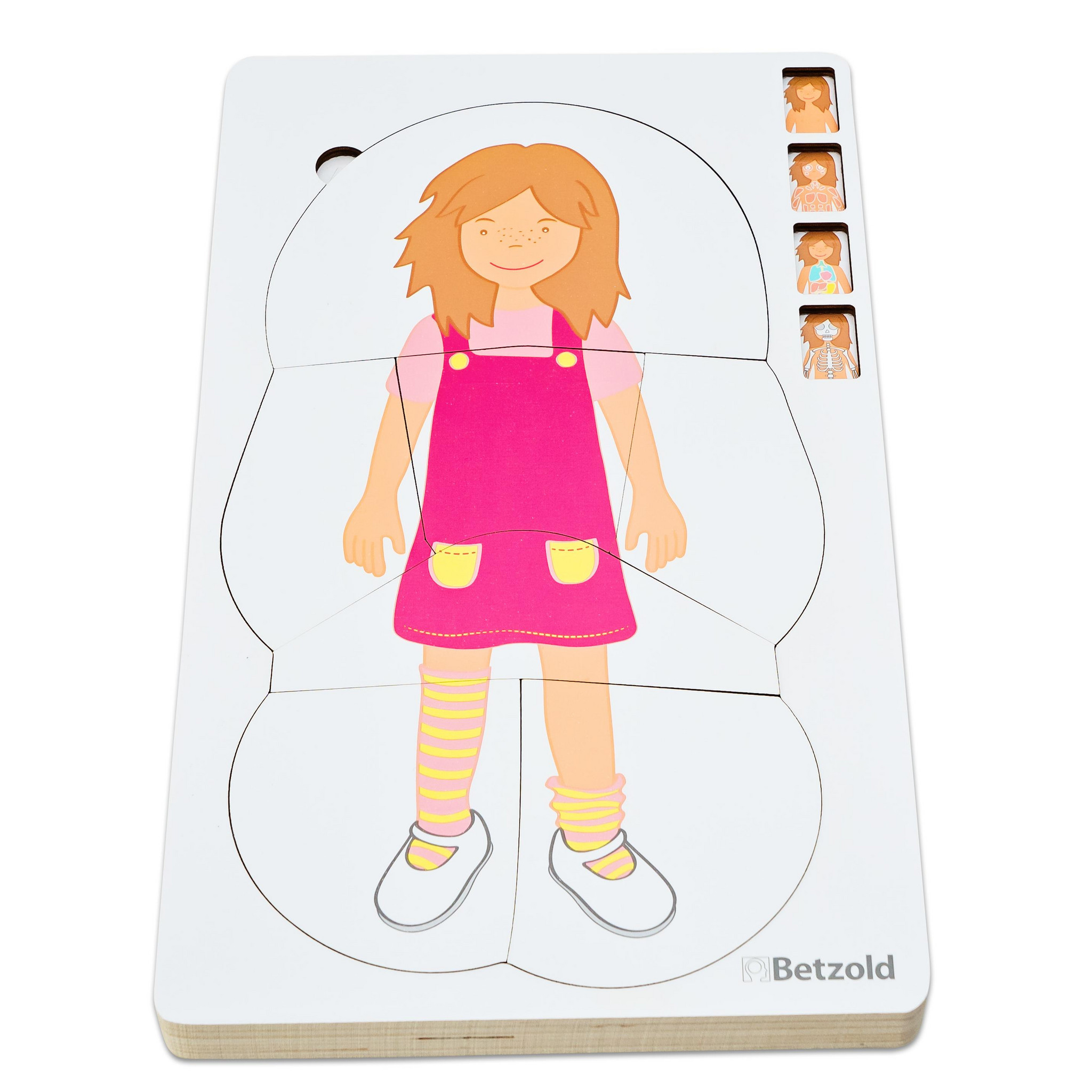 Betzold Lagenpuzzle „Anatomie“ Mädchen