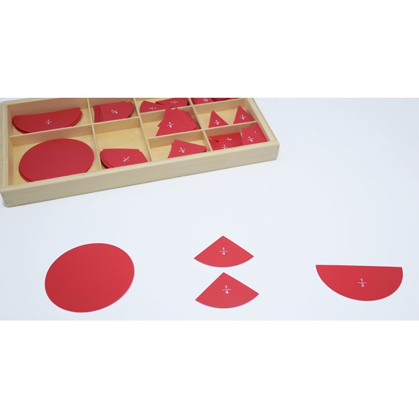 Bruchrechenkreise 1tel bis 10tel