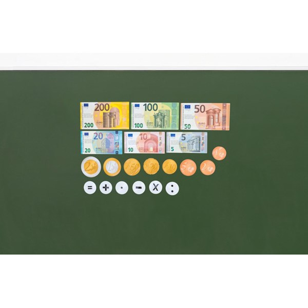 Euro Magnet-Rechengeld im Sortierkoffer
