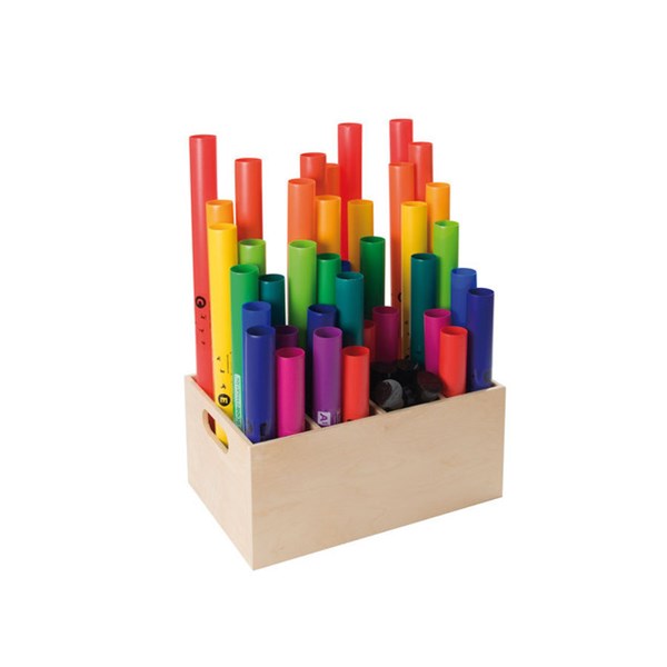 Boomwhackers Gruppensatz in Aufbewahrungsbox