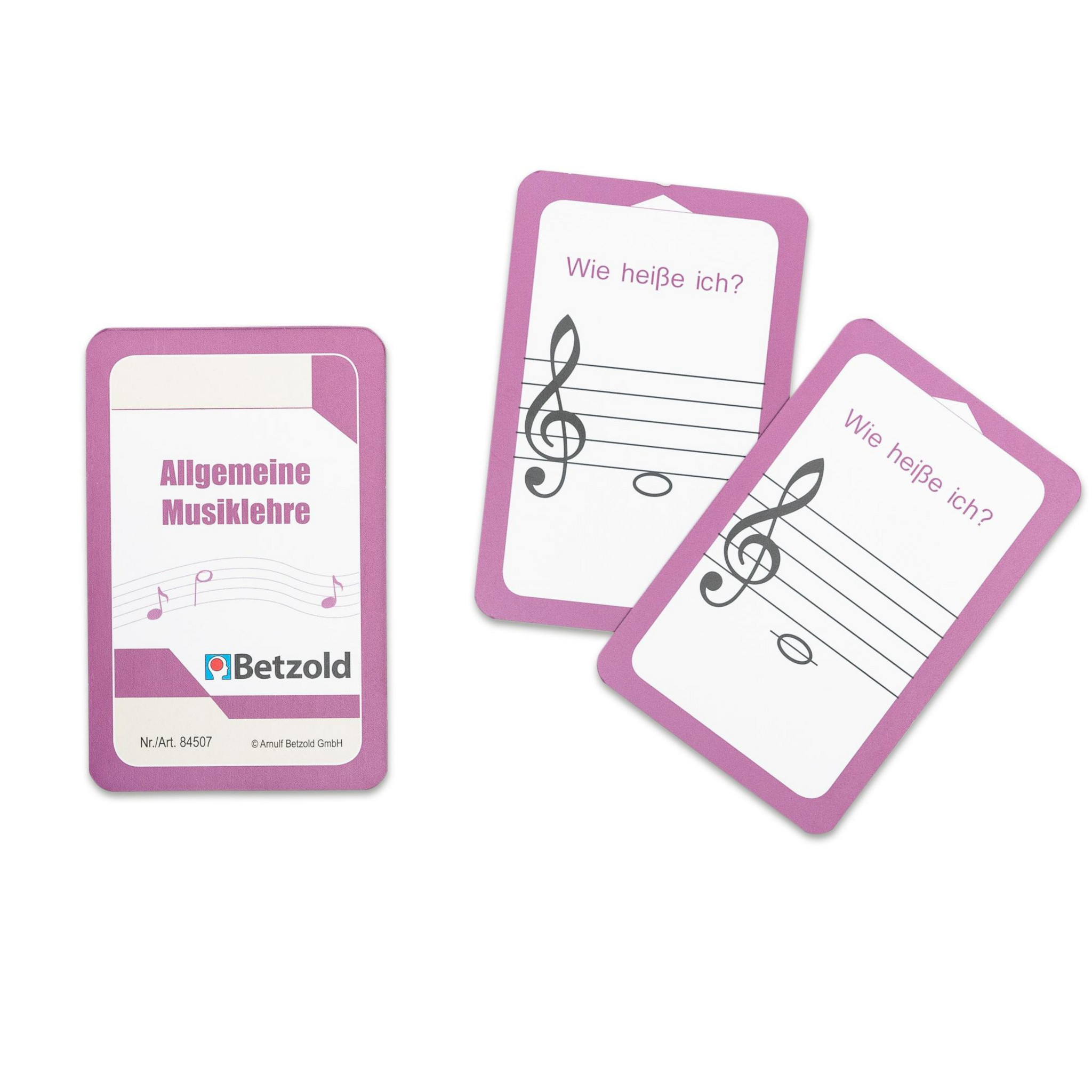 Spielkarten - Allgemeine Musiklehre