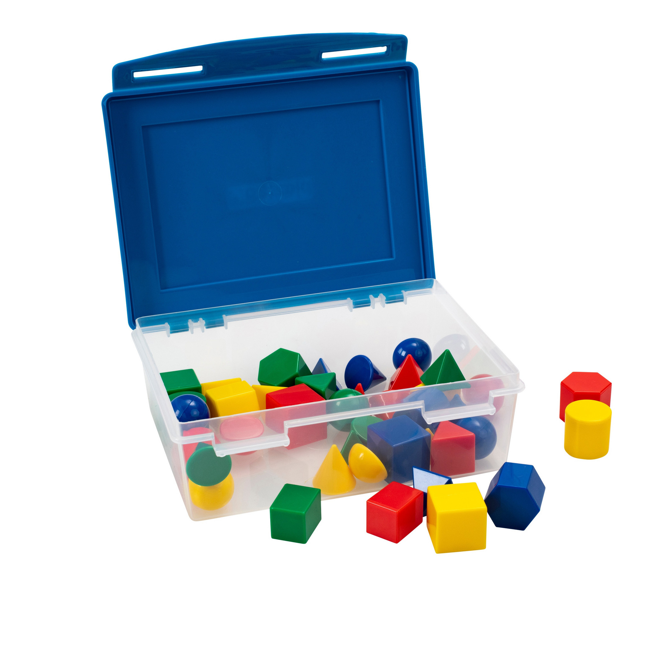 Satz mit 40 Geometriekörpern