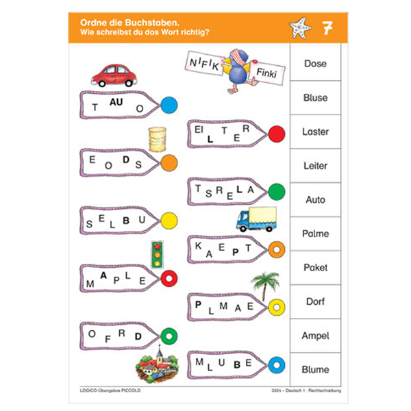 Logico Übungsbox Piccolo - Deutsch 1