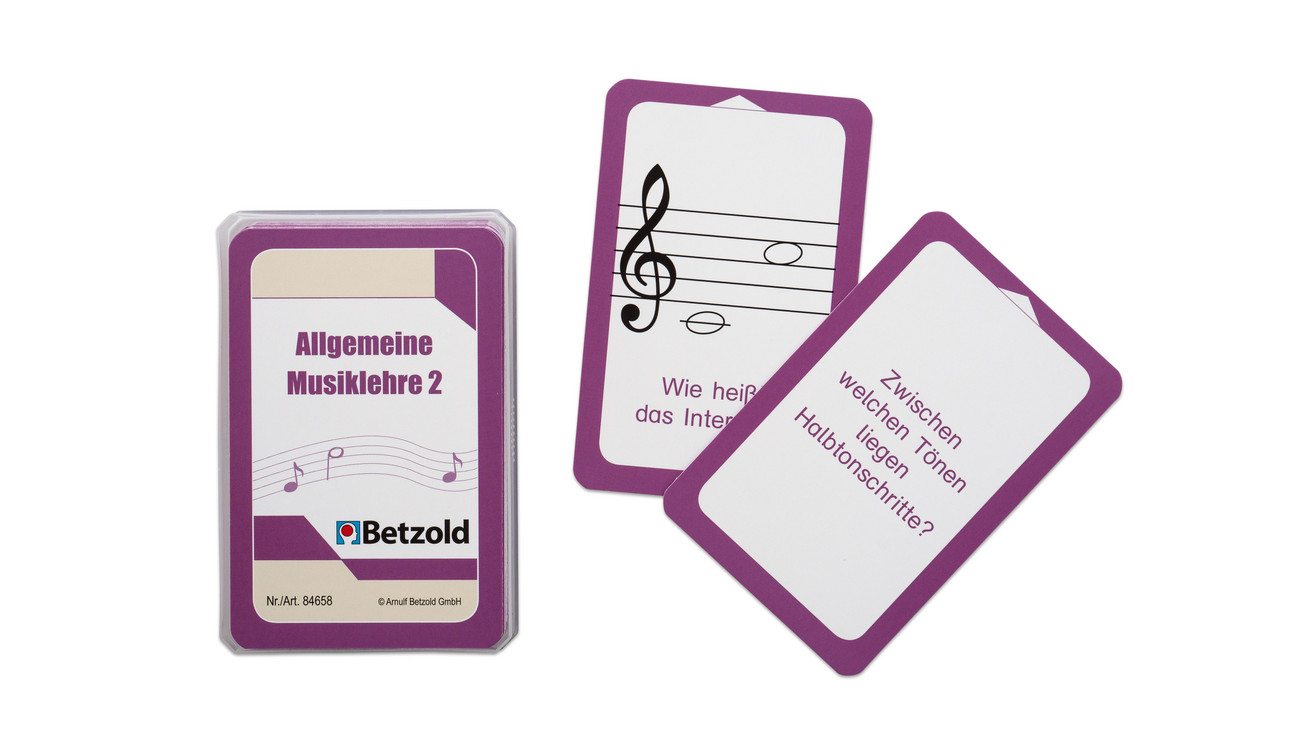 Musiklehre 2 - Kartensatz für den Magischen