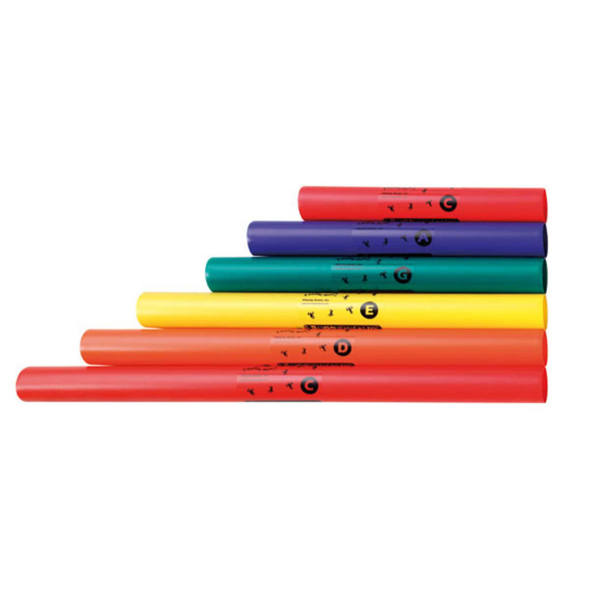Boomwhackers, pentatonisch, Set 6