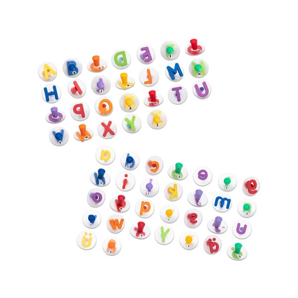 26 Riesen Buchstaben Stempel Kleinbuchstaben