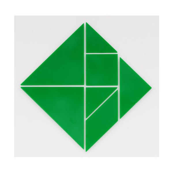 Tangram in Sortierbox mit Deckel