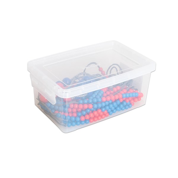 Klassensatz 28 Rechenketten und 1 Demokette in Box rot/blau