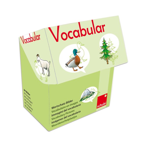 Vocabular Wortschatzbilder: Tiere, Pflanzen, Natur