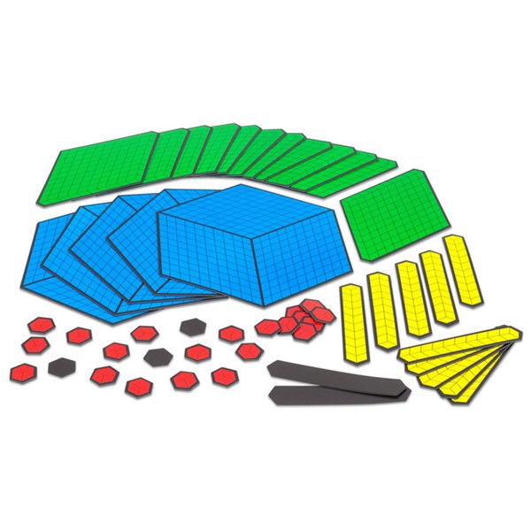 Farbiger Zehnerbasis-Satz magnetisch