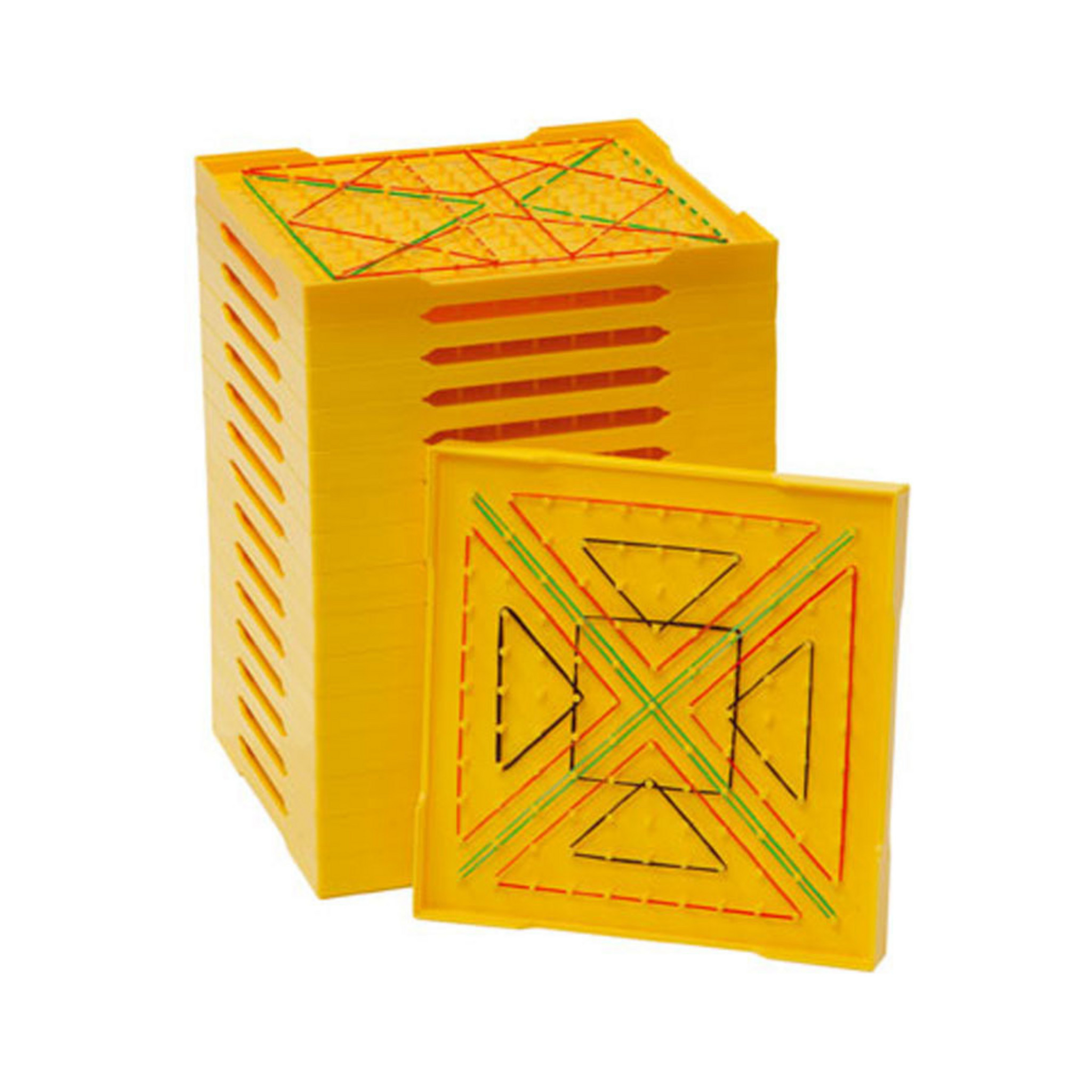 Stapelbares Geometrieboard, doppelseitig 20cm
