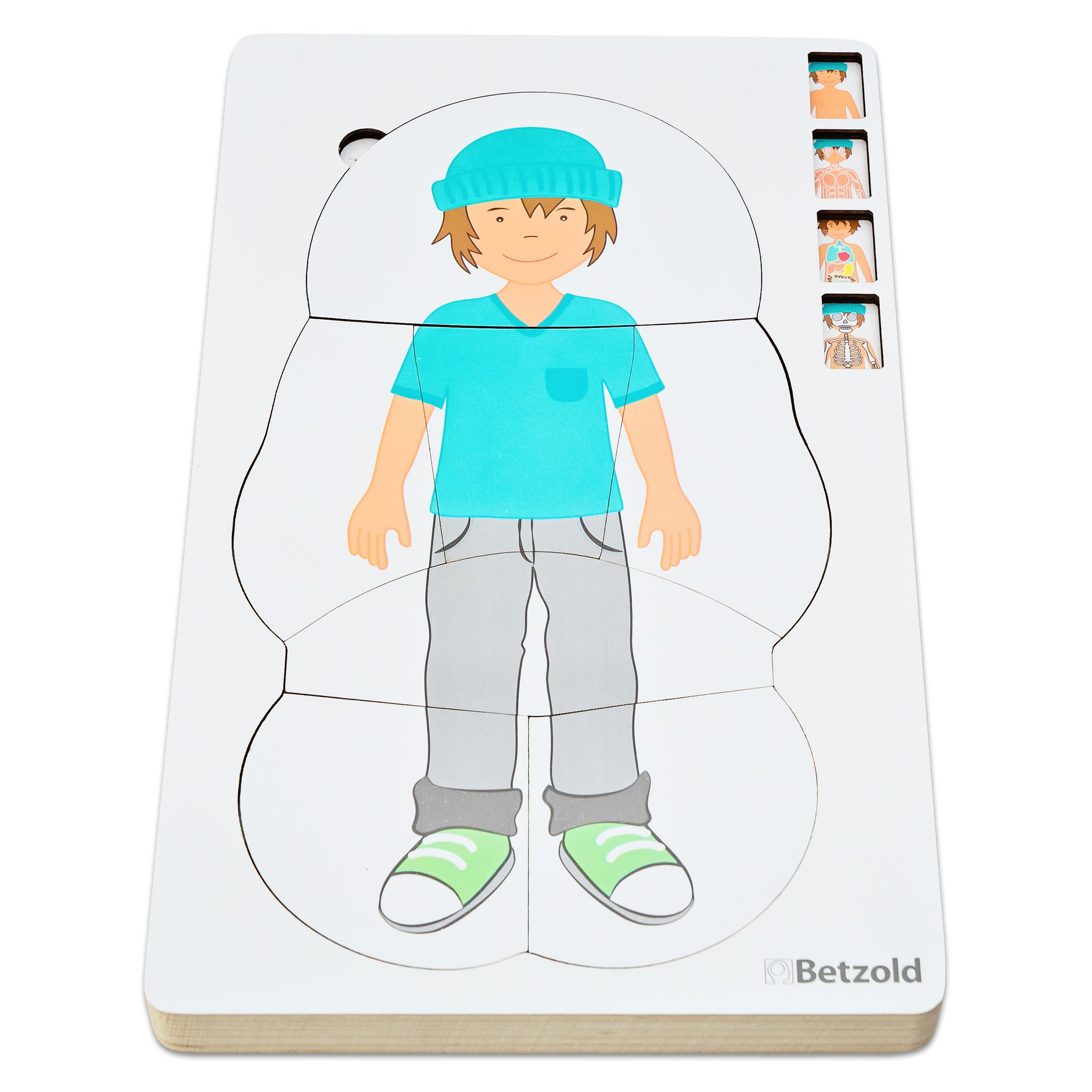 Betzold Lagenpuzzle „Anatomie“ Junge