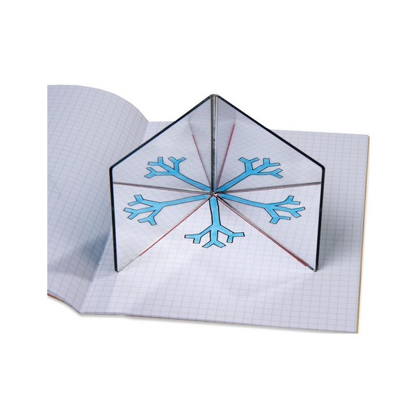 Doppelspiegel, 20 x 7 cm - 5 Stück