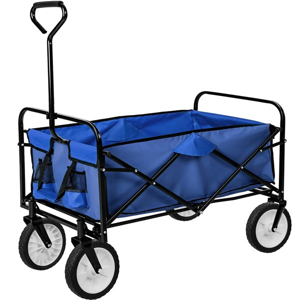 Faltbarer Bollerwagen - blau