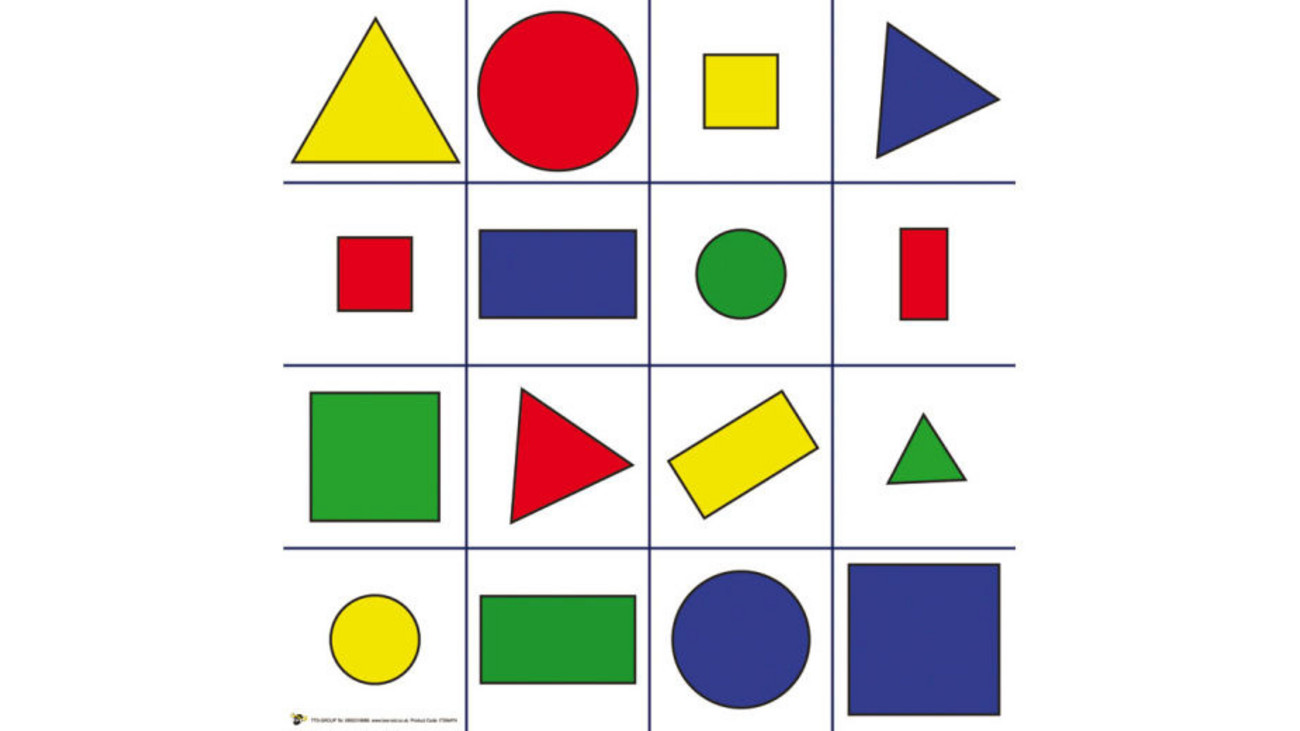 Bee-Bot - Bodenmatte mit geometrischen Formen
