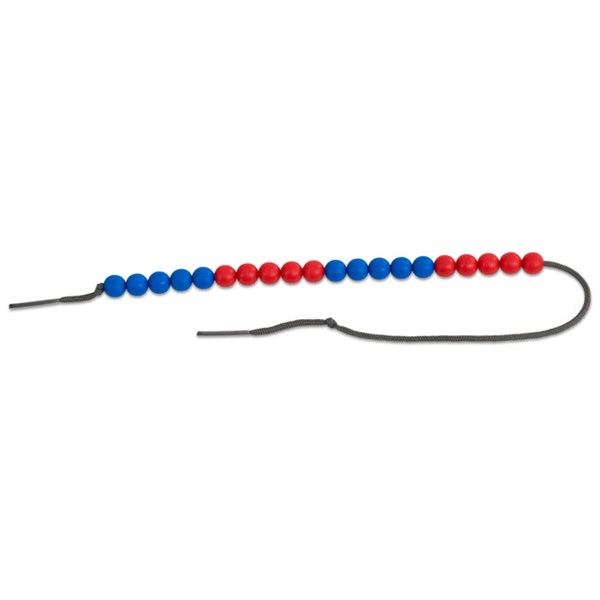 Rechenkette ZR 20 rot/blau (5-er Schritte)