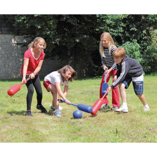 Ballbounce Set mit 6 Schlägern und 1 Ball