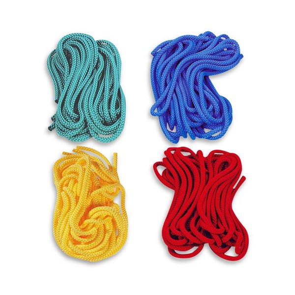 Gymnastik-Springseile, 3 m, 5er-Set