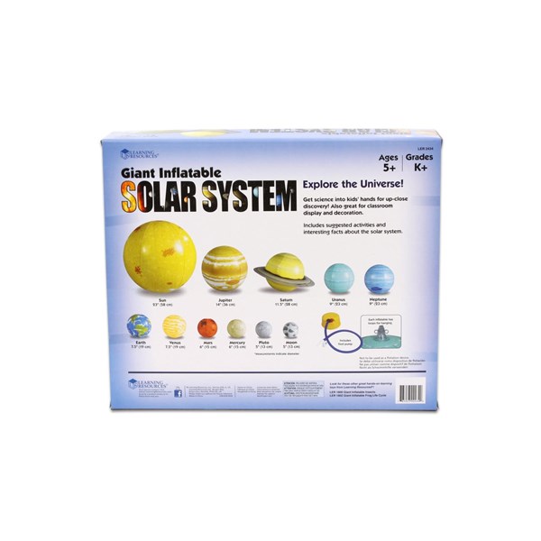 Sonnensystem zum Aufblasen