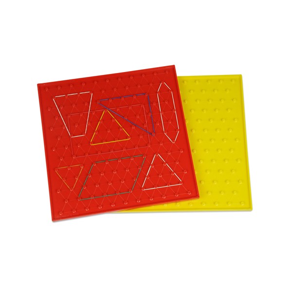 Satz mit 6 Geometriebrettern