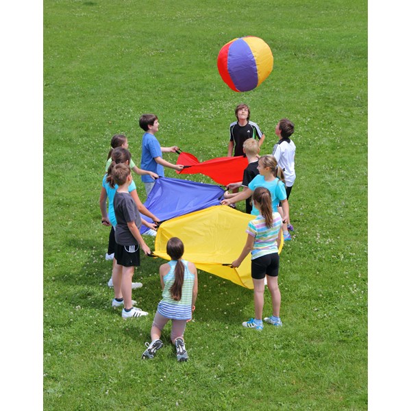 Schwungtuch Ballspiel