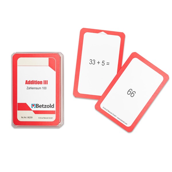 Spielkarten Addition III
